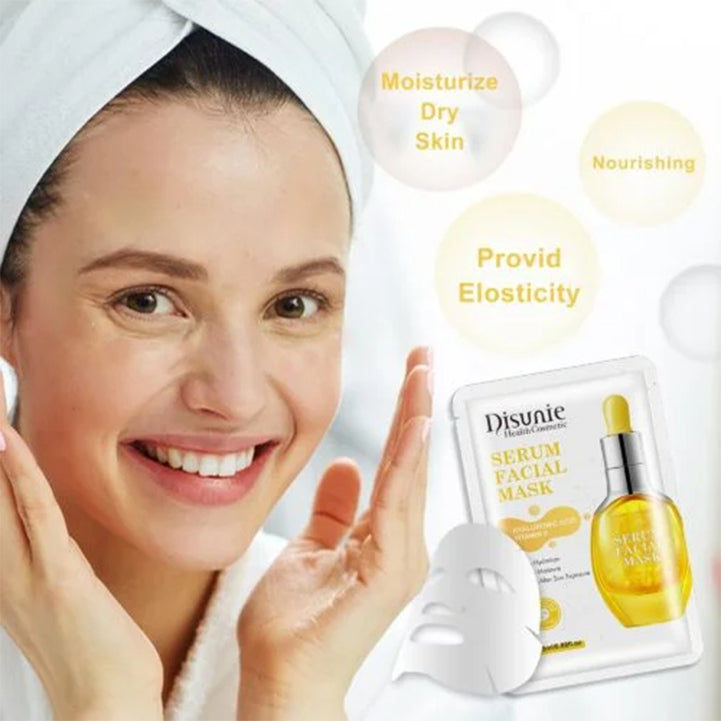 VE hyaluronic acid facial mask(8 sheets) with deep hydration and moistening effect - Hopshop VE hyaluronic acid facial mask(8 sheets) with deep hydration and moistening effect - Hopshop