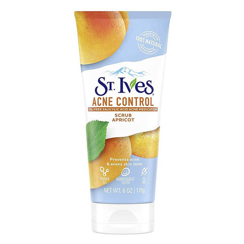 St. Ives Acne Control Apricot Scrub Tube 170g