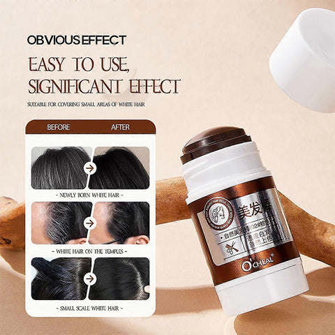 Instant Hair Color Stick, Waterproof and Sweatproof Hair Dye Stick