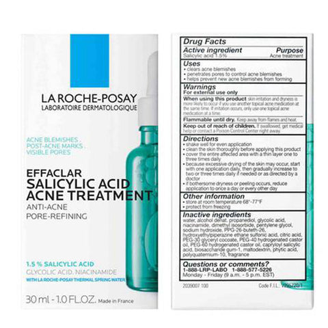 CeraVE EFFACLAR SALICYLIC ACID ACNE TREATMENT SERUM - Hopshop