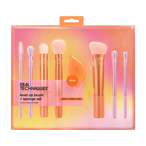 Real Techniques - Level Up Brush + Sponge Set