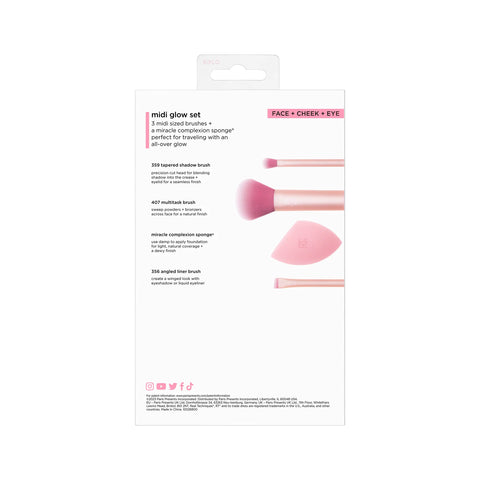 Real Techniques - Sunrise To Sunset Midi Glow Set