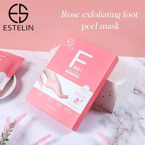 Dr Rashel Estelin Rose Exfoliating Foot Peel Mask – 2pairs