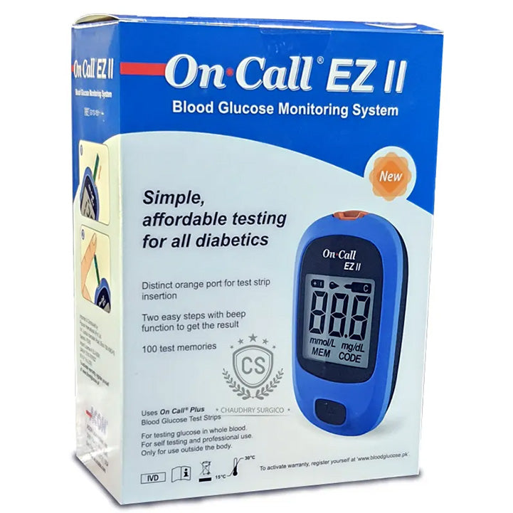 On Call EZ II Glucometer - Hopshop