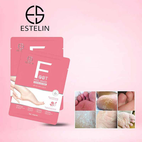 Dr Rashel Estelin Rose Exfoliating Foot Peel Mask – 2pairs