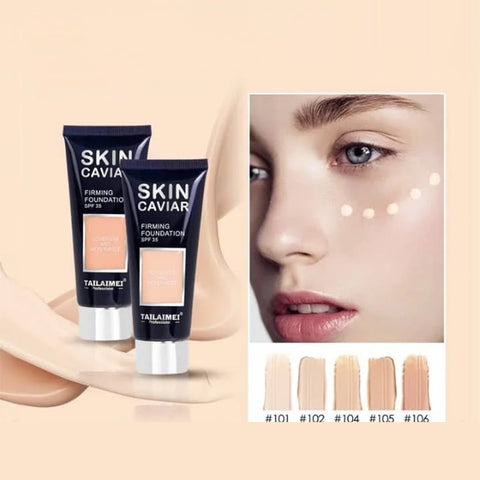 Tailaimei spf35 skin tint foundation lightweight caviar firming full coverage - Hopshop