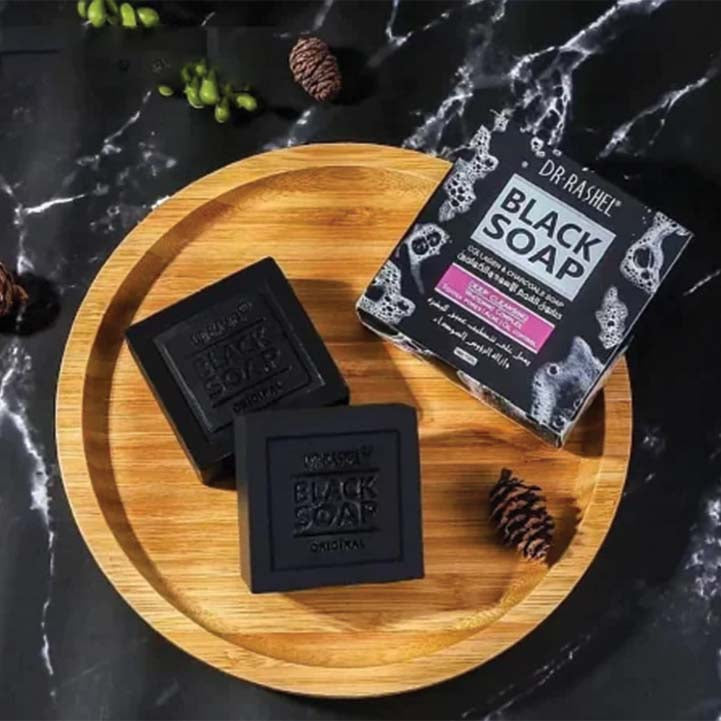 Dr.Rashel charcoal black soap - Hopshop