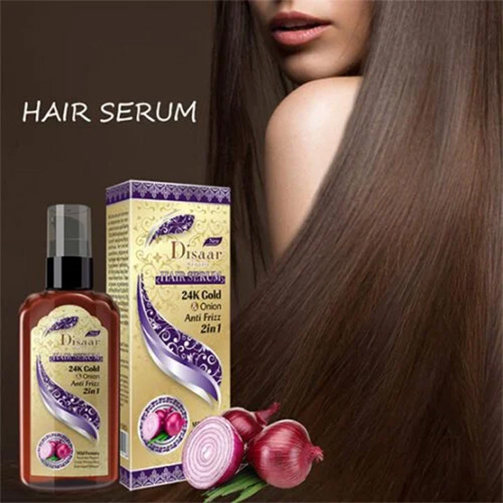 Disaar hair serum 2in1 keratin & olive oil anti frizz mild formula – 120ml - Hopshop