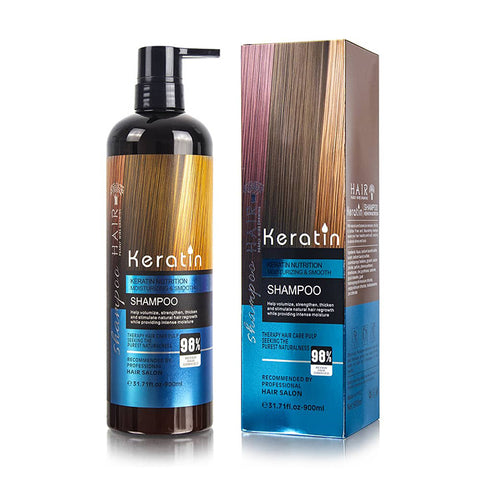 SULFATE FREE HAIR LOSS GOLDEN KERATIN SHAMPOO 900ML