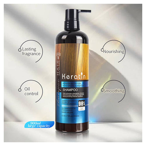 SULFATE FREE HAIR LOSS GOLDEN KERATIN SHAMPOO 900ML