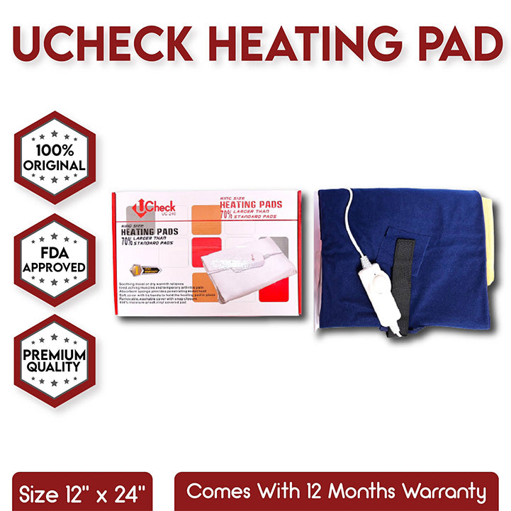 Ucheck King Size Comfortable Electric Heating Pads - Hopshop