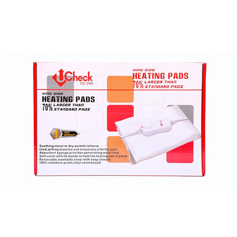 Ucheck King Size Comfortable Electric Heating Pads - Hopshop