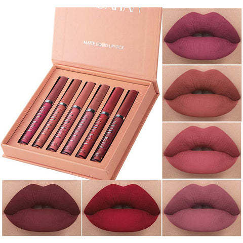 Matte Liquid Lipstick Makeup Set