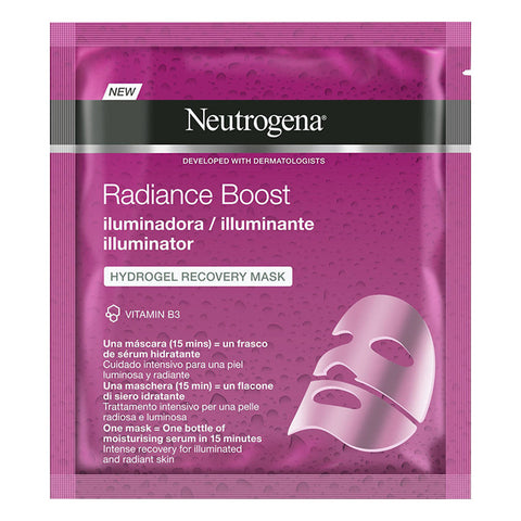 Neutrogena Radiance Boost Brightening 100% Hydrogel Mask Radiance Boost Brightening 100% Hydrogel Mask - Hopshop