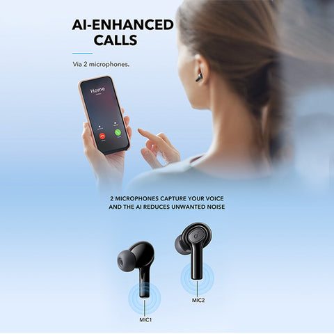 Anker Soundcore Life P2i Wireless Earbuds 28H Playtime with Fast Charging Bluetooth 5.2 - Hopshop