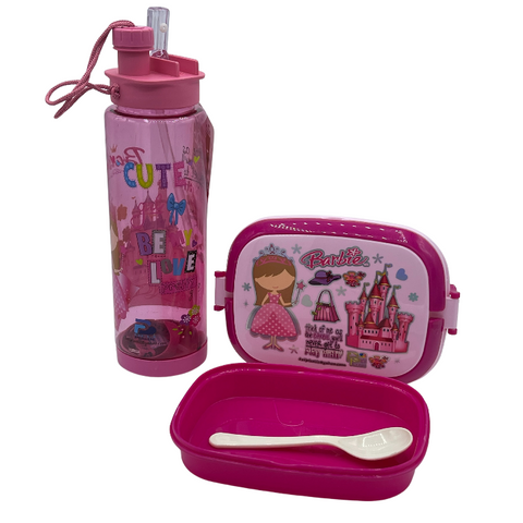 Barbie Bottle and Lunch Box - Hopshop