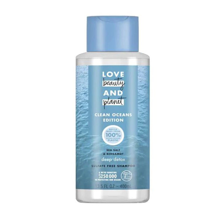 Love Beauty And Planet Shampoo Clean Oceans Edition Sea Salt & Bergamot 400Ml