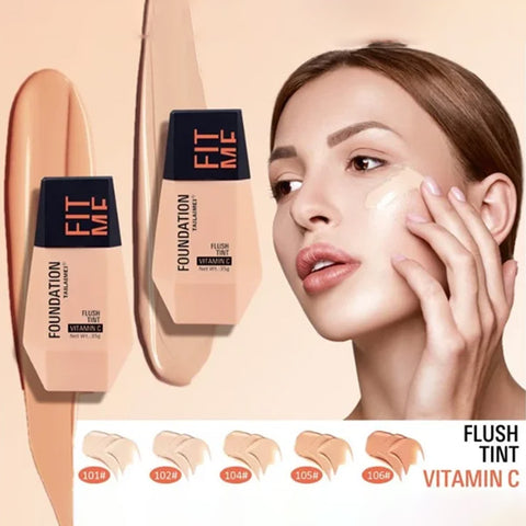 Tailaimei vitamin c foundation flush tint with whitening effect fresh import - Hopshop