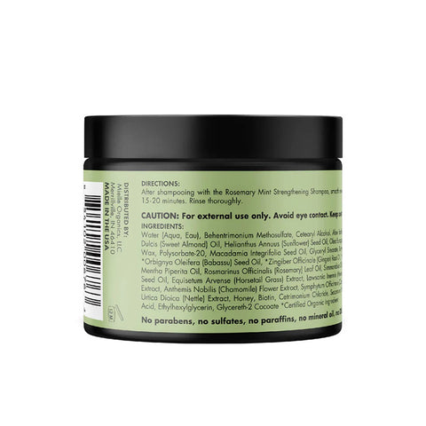 Rosemary Mint Strengthening Hair Masque