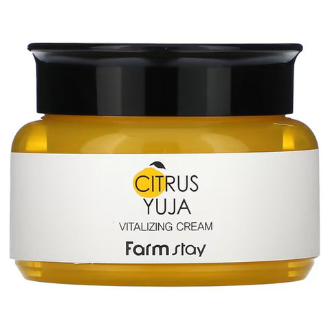 Farmstay, Citrus Yuja, Vitalizing Cream, 3.52 oz (100 g) - Hopshop