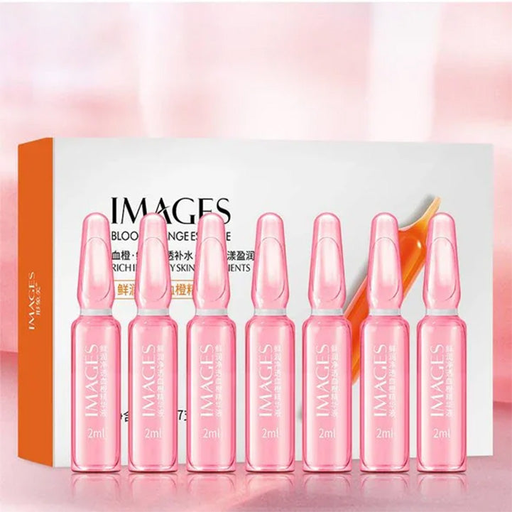 IMAGES BLOOD ORANGE ESSENCE HYDRO BRIGHTENING AMPOULE SERUM 2ML X 7PCS