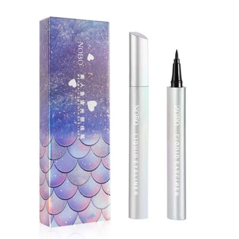 NOBO MERMAID EYELINER BROWN WATERPROOF SWEATPROOF LIQUID EYELINER PEN