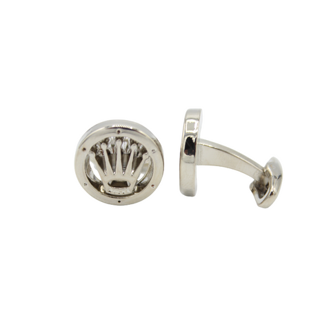 Silver Crown Cufflinks For Men - Hopshop