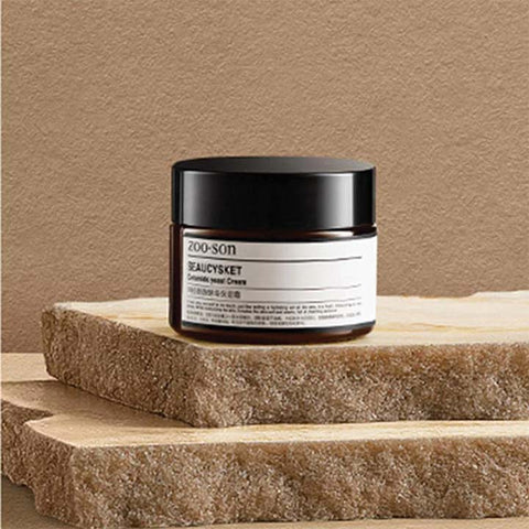 korean yeast moisturizing five-piece set brighten skin tone shrink pores improve dry skin care facial cream imported - Hopshop