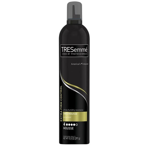 TRESemme Tres Mousse Tres Extra Hold Firm Control Mousse Hair Styling Mousses,10.5 Ounce