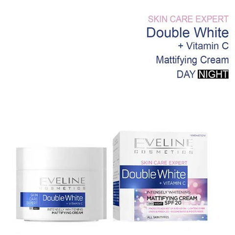 Eveline Double White Mattifying Cream