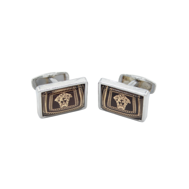 Versace Branded Cufflinks Stud - Hopshop