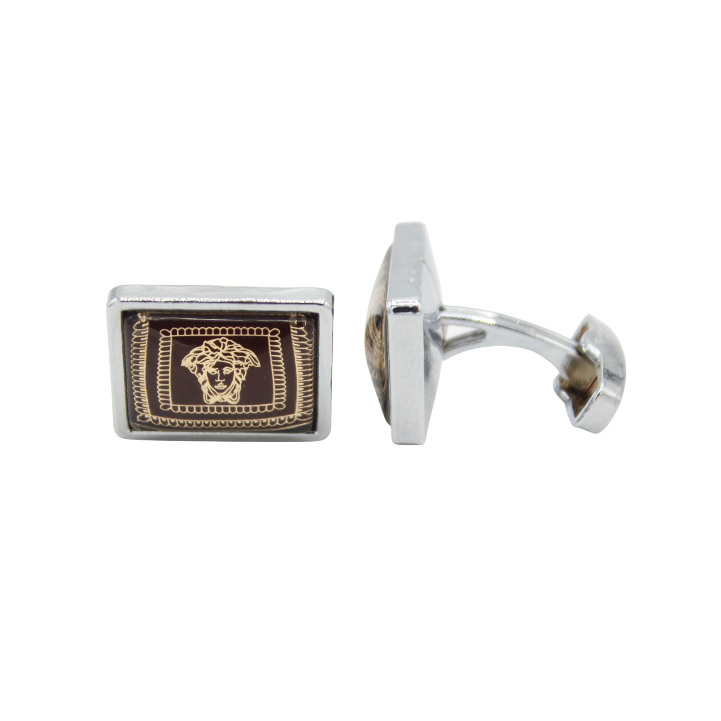 Versace Branded Cufflinks Stud - Hopshop