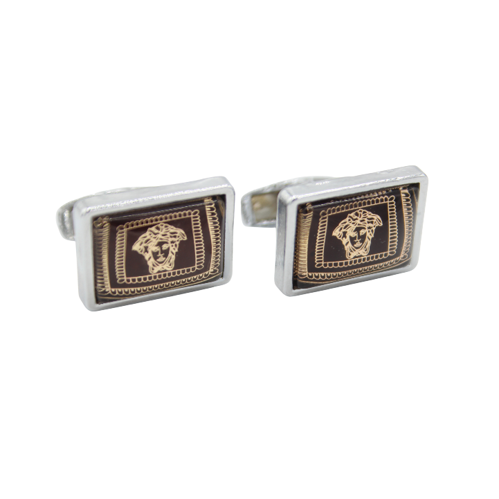 Versace Branded Cufflinks Stud - Hopshop