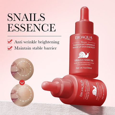 BIOAQUA Snail Anti-wrinkle Serum Moisturizing Nourishing Essence 30ml