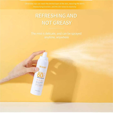 Anti-aging and moisture sun spray spf 60++ 150ml sunscreen spray - Hopshop