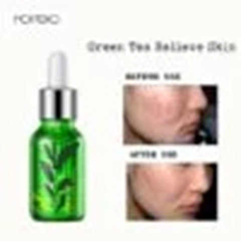 Rorec green tea face serum anti-wrinkle anti-aging collagen moisturizing esence 15ml - Hopshop