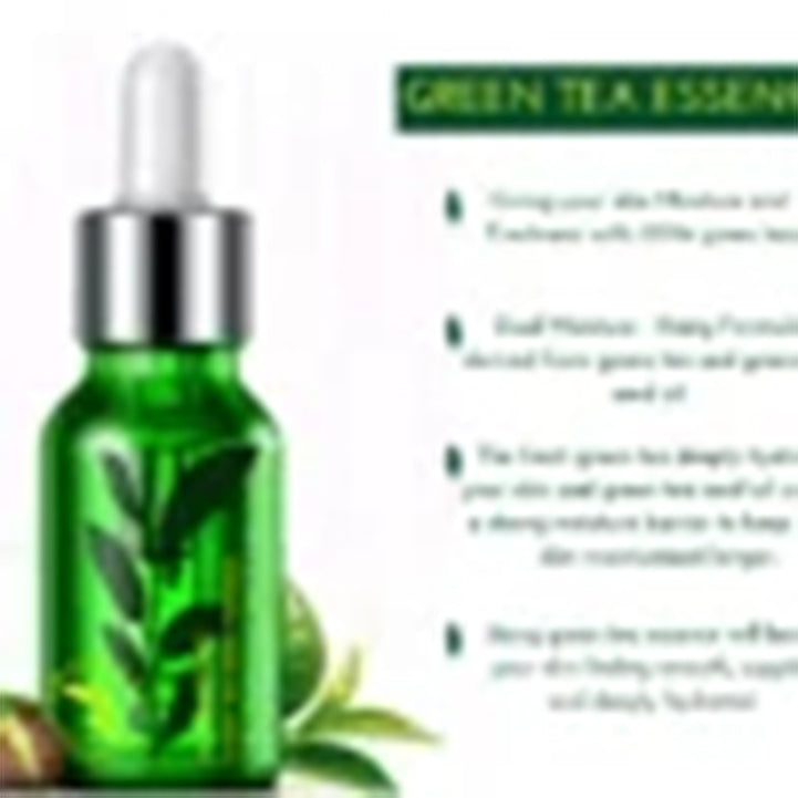 Rorec green tea face serum anti-wrinkle anti-aging collagen moisturizing esence 15ml - Hopshop