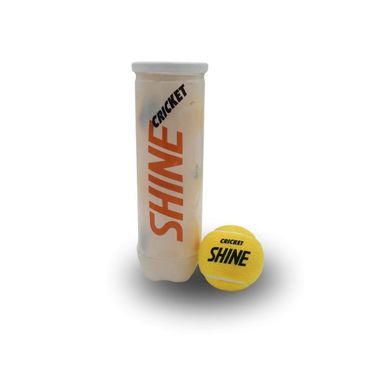 Shine Cricket Tennisball Pack Of 3 - Hopshop