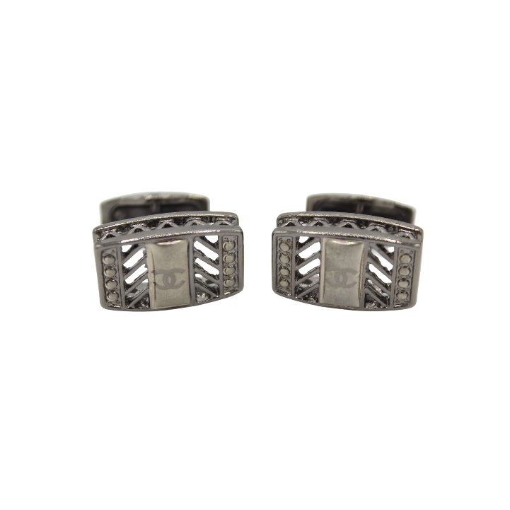 Channel Branded Cufflinks Stud - Hopshop