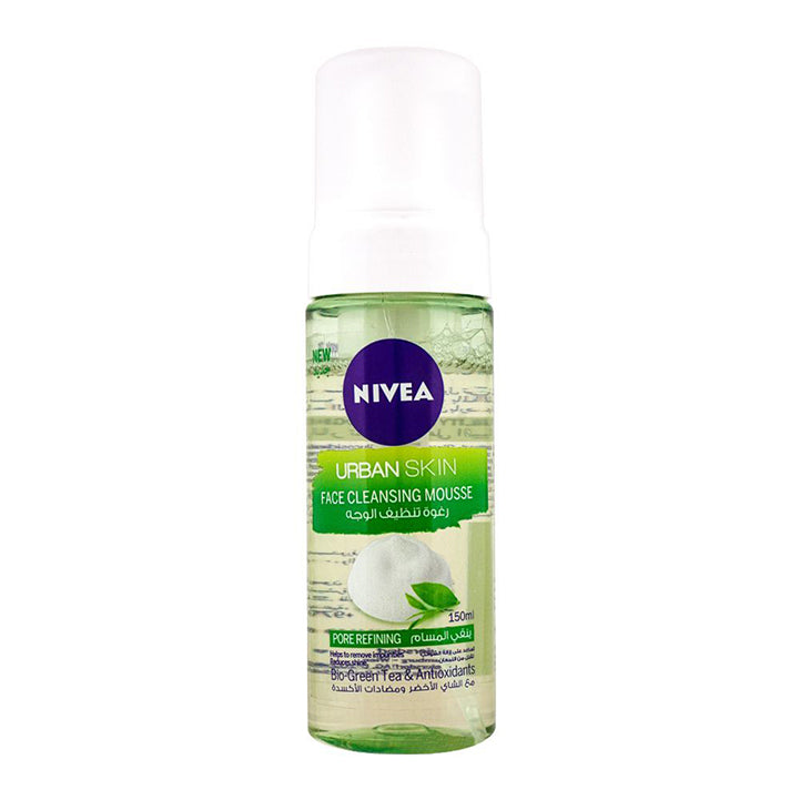 Nivea Urban Skin Face Cleanising Mousse, 150ml