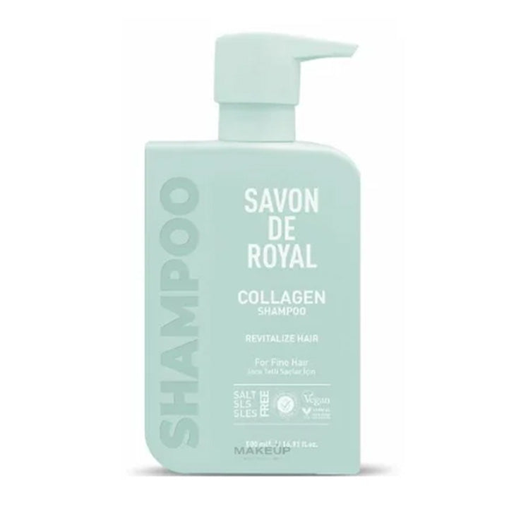 SAVON DE ROYAL COLLAGEN MIRACLE PASTEL SHAMPOO SALT FREE IMPORTED TURKEY PRODUCT 500ML