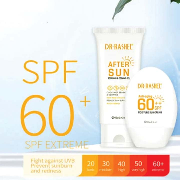 Anti-aging 60++spf sun protection kit - Hopshop