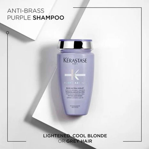 Kerastase Blonde Absolute Ultra Violet Shampoo 80 ML - For Blonde Hair