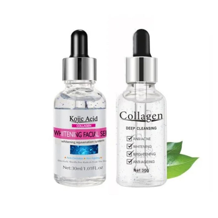 Kojic acid collagen whitening facial serum 30ml - Hopshop