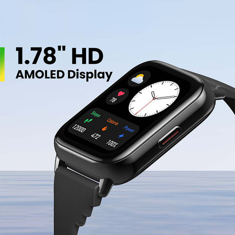Amazfit Pop 2 Smartwatch with 1.79″ Amoled HD Display & Bluetooth Calling - Hopshop