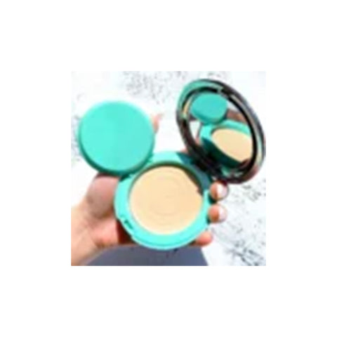 Bob ice cream silk compact texture powder is delicate and light oil control set makeup concealer natural facial makeup 01 ivory tone - Hopshop