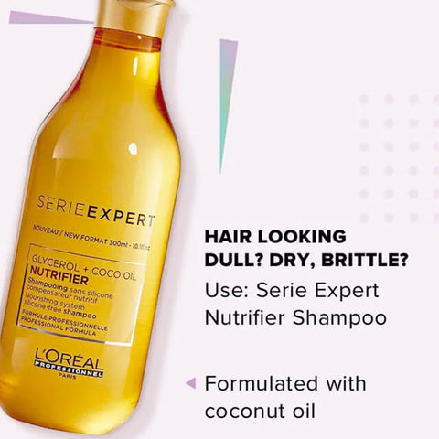 L’ORÉAL PROFESSIONNEL GLYCEROL + COCO OIL NUTRIFIER SHAMPOO 300ML