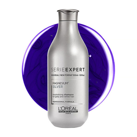 L,ORE’AL PROFESSIONNEL MAGNESIUM SILVER NEUTRALISING SHAMPOO 300ML