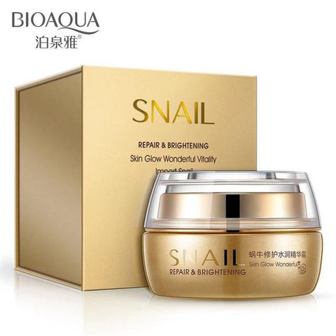 BIOAQUA Snail Repair Skin Glow Moisturizing Day Cream 50g