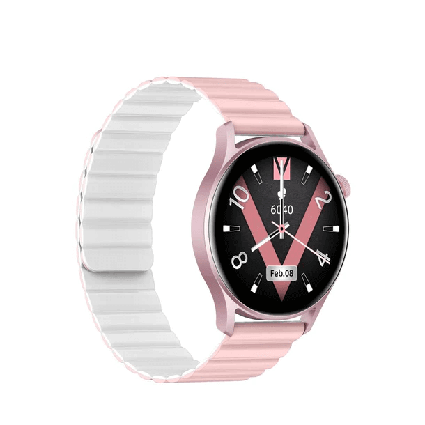 Kieslect K Lora 2 Lady Calling Smart Watch With 1.3″ Amoled Display & Dual Straps - Hopshop